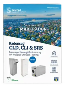 sanering av markradon